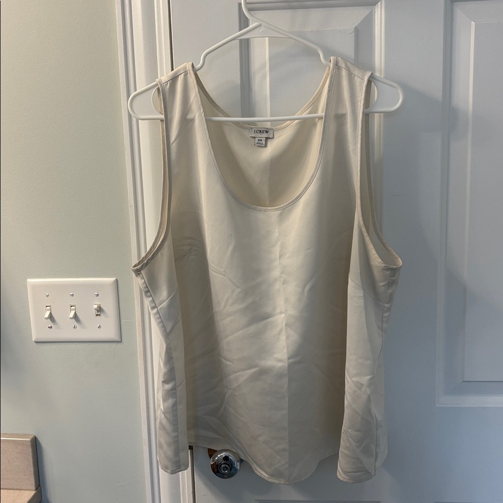 Classic Cream Tank Top